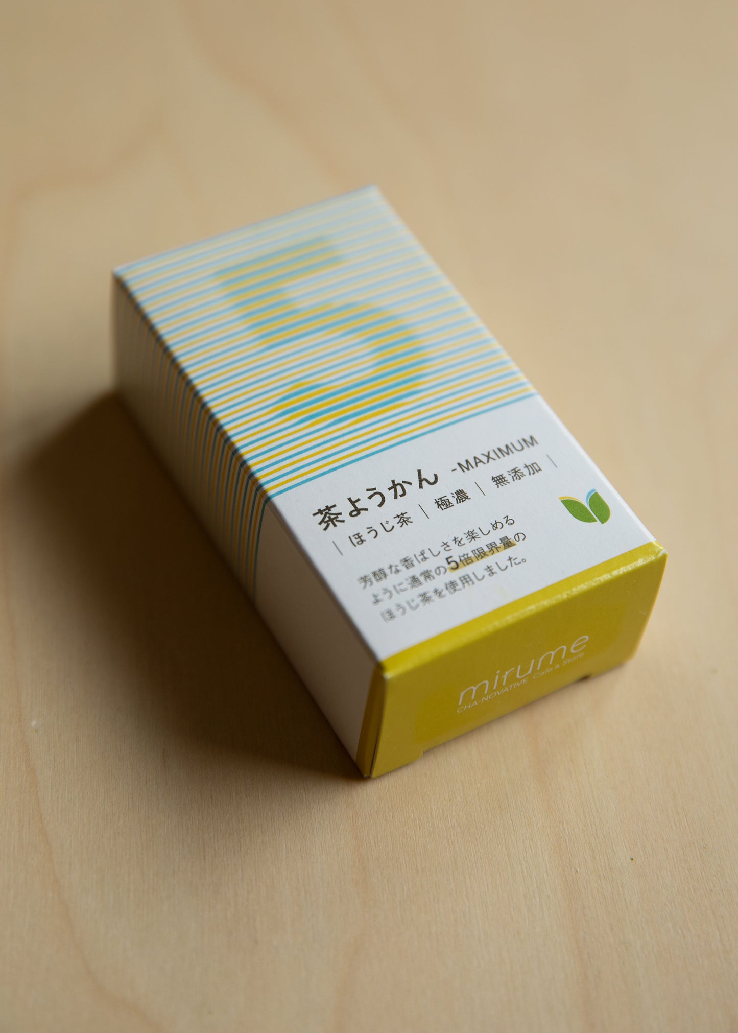 MATCHA/ HŌJICHA YŌKAN - JAPANESE SWEET WAGASHI